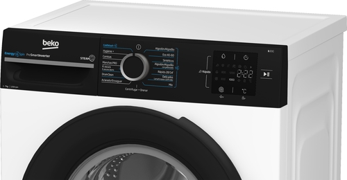 BEKO BM3WFU3721W Blanco - Lavadora Carga Frontal 7KG 1200RPM