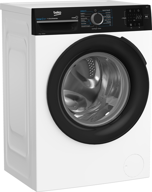 BEKO BM3WFU3721W Blanco - Lavadora Carga Frontal 7KG 1200RPM