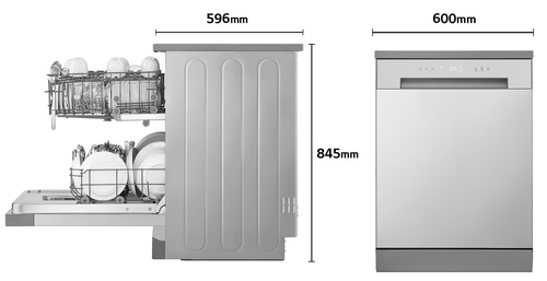 LG DF030FL INOX - Lavavajillas 60CM 13 Servicios