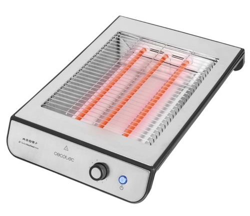 CECOTEC TURBO EASYTOAST INOX - Tostador 900W