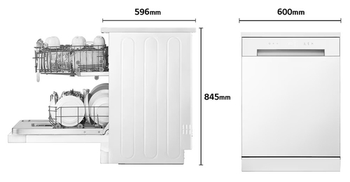 LG DF030FW Blanco - Lavavajillas 60CM 13 Servicios