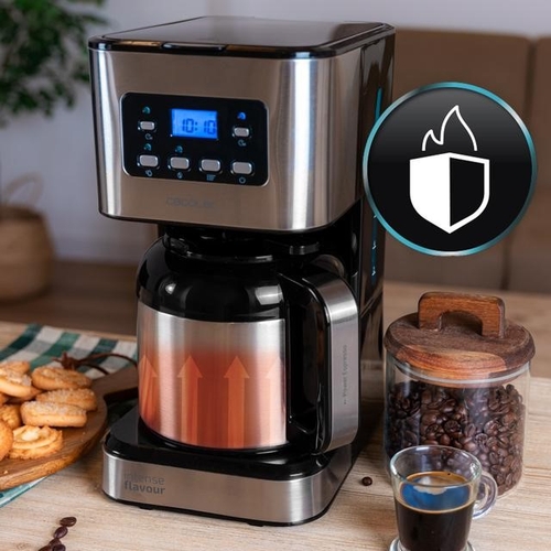 CECOTEC COFFEE 66 DROP & THERMO TIME INOX - Cafetera de Goteo 950W