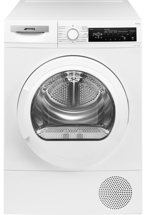 SMEG DT282ES Blanco - Secadora Bomba de Calor 8KG