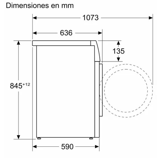 BOSCH WGG244ZRES Gris - Lavadora Carga Frontal 9KG 1400RPM