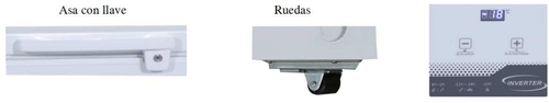 ROMMER CHE 520 T Blanco - Congelador Horizontal 500L