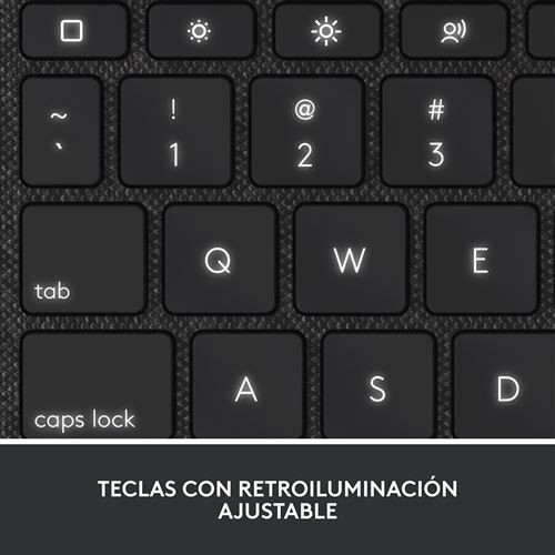 LOGITECH COMBO TOUCH Gris - Funda Tablet Con Teclado 10.9"