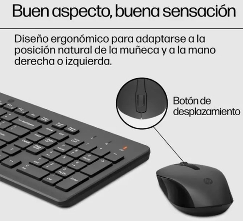 HP 330 Negro - Teclado + Ratón