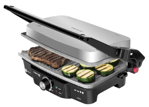 CECOTEC ROCK'N GRILL INOX - Plancha de Asar 1500 W