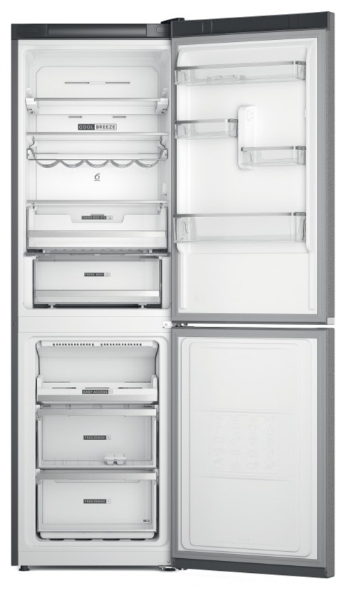 WHIRLPOOL W7X 83T MX INOX - Frigorífico Combi No Frost