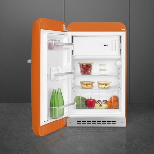 SMEG FAB10LOR6 Naranja - Nevera Una Puerta Cíclico