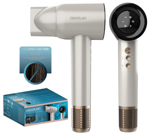 CECOTEC IONICARE ROCKSTAR NANO IONTECH Champagne - Secador 1600W