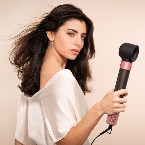 CECOTEC BAMBA CERAMICCARE AIRGLAM 8 EN 1 Negro - Moldeador 1400W