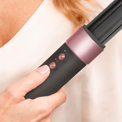 CECOTEC BAMBA CERAMICCARE AIRGLAM 8 EN 1 Negro - Moldeador 1400W