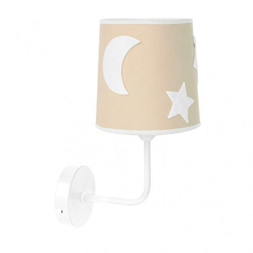ABRILA Firmamento Beis 14 cm - Aplique 1xE14