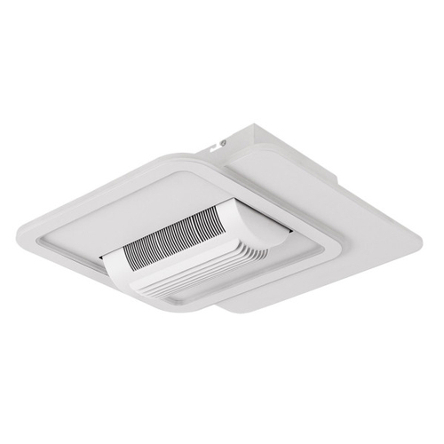 ABRILA Obelisco Blanco 59w - Ventilador de Techo Motor DC