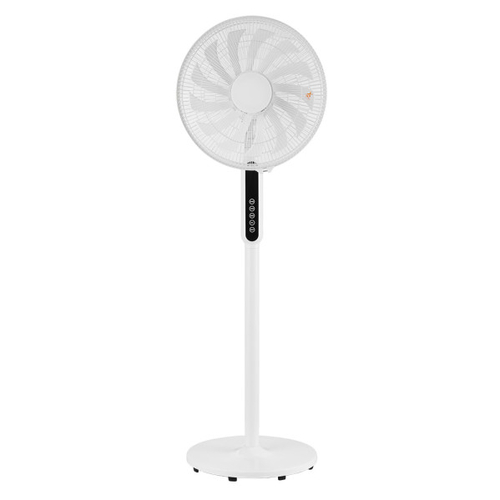 ABRILA Torbellino Blanco 60W - Ventilador de Pie 3 Velocidades