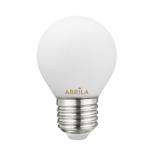 Bombilla Esferica Filam.opal 4w 4000k Abrila E27  360lm 7,2x