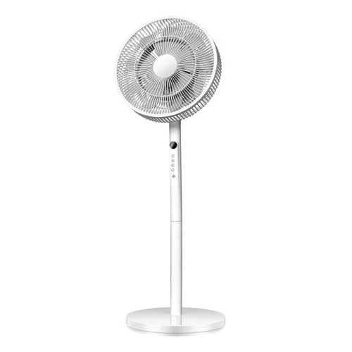 ABRILA Azor Blanco 60W - Ventilador de Pie Oscilante