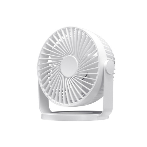 ABRILA Bretaña Blanco 5w - Ventilador de Sobremesa 5 Aspas