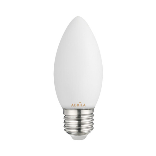 ABRILA Vela Filamentos Opal 6W - Bombilla E27 540LM 3000K
