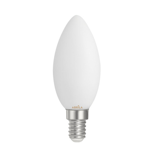 ABRILA Vela Filamentos Opal 6W - Bombilla E14 540LM 6000K