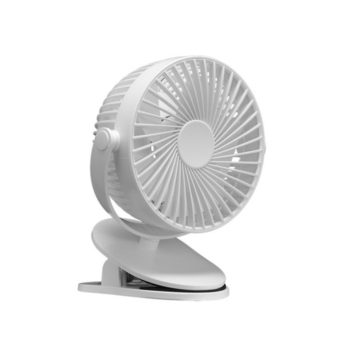 ABRILA Peñafiel Blanco 5w - Ventilador de Sobremesa Con Pinza