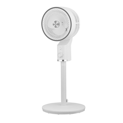 ABRILA Talamo Blanco-Cromo 50w - Ventilador de Pie 3 Velocidades