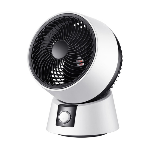 ABRILA Gavilan Blanco-Negro 35w - Ventilador de Sobremesa 3 Aspas