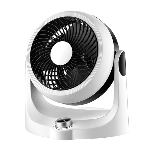 ABRILA Cartago Blanco-Negro 40w - Ventilador de Sobremesa 3 Aspas