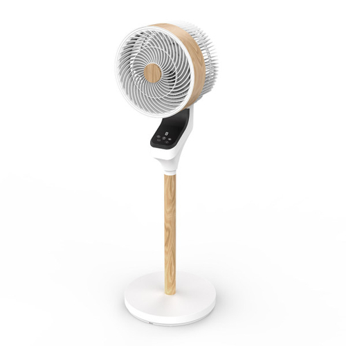 ABRILA Bizancio Blanco-Haya 50w - Ventilador de Pie 3 Velocidades