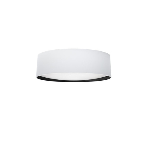 ABRILA Tatiana Blanco-Madera Negra 14x50x50 Cm - Plafón 72W