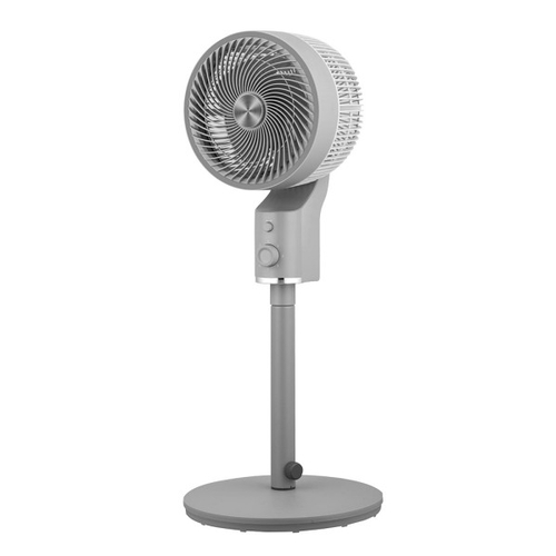 ABRILA Talamo Gris-Cromo 50W - Ventilador de Pie 3 Velocidades