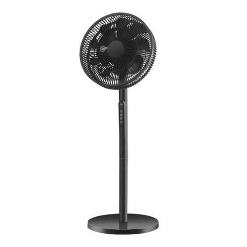 ABRILA Azor Negro 30W - Ventilador de Pie 3 Velocidades