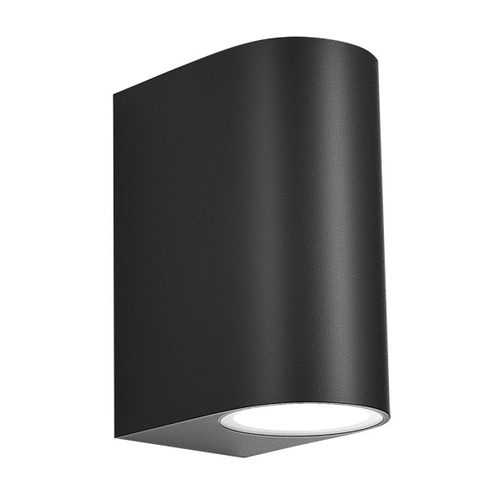 ABRILA Gacela Negro 2xGU10 - Aplique Exterior