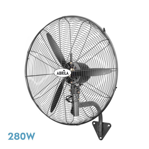 ABRILA Borrasca Negro 280W - Ventilador Industrial 3 Aspas