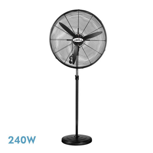ABRILA Tormenta Negro 240W - Ventilador Industrial 3 Aspas