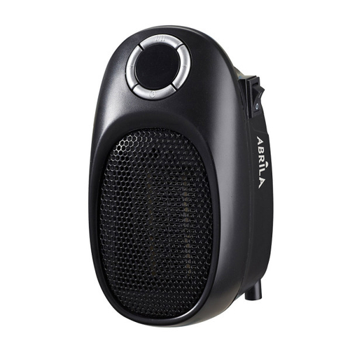 ABRILA Malasia Negro 500w - Calefactor Mini Cerámico 