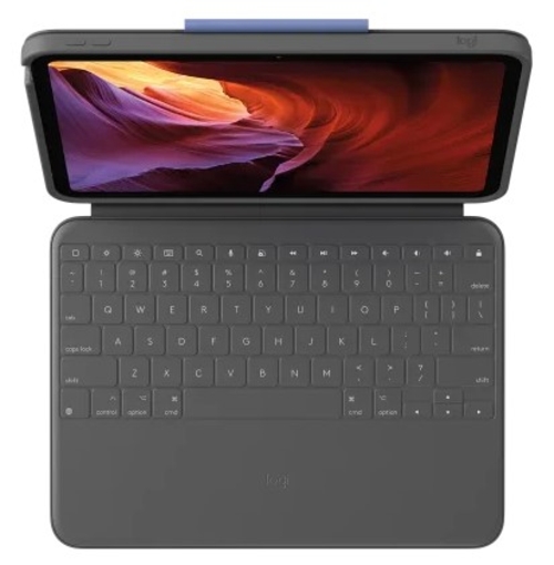 LOGITECH RUGGED FOLIO Gris - Funda Tablet Con Teclado