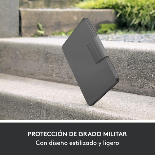 LOGITECH RUGGED FOLIO Gris - Funda Tablet Con Teclado