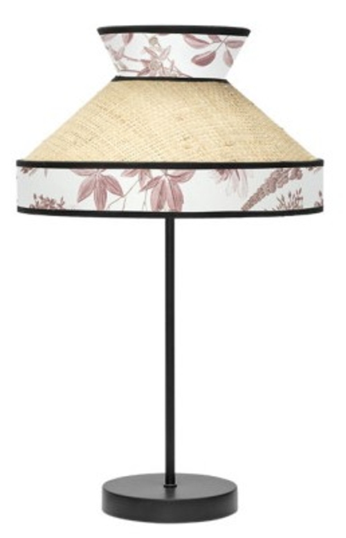 ABRILA CONSTANTINOPLA Beis / Rojo - Ventilador de Sobremesa Sobremesa Grande 61x30x30 cm