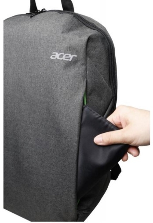 ACER ZAINO 15 BASIC Gris-Verde - Mochila 16"