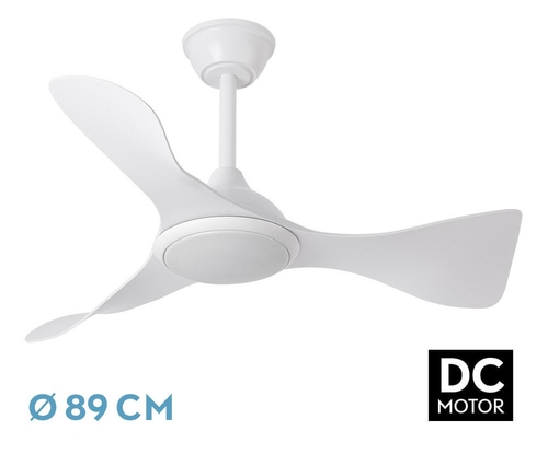 ABRILA CAIMAN Blanco 36W - Ventilador de Techo 3 Aspas