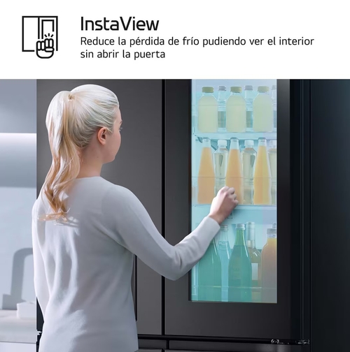 LG GMG961EVKE Acero Negro Grafito - Frigorífico Side by Side No Frost