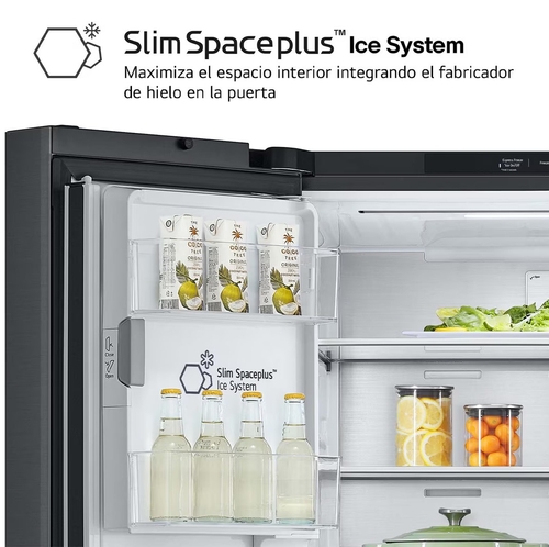 LG GMG961EVKE Acero Negro Grafito - Frigorífico Side by Side No Frost