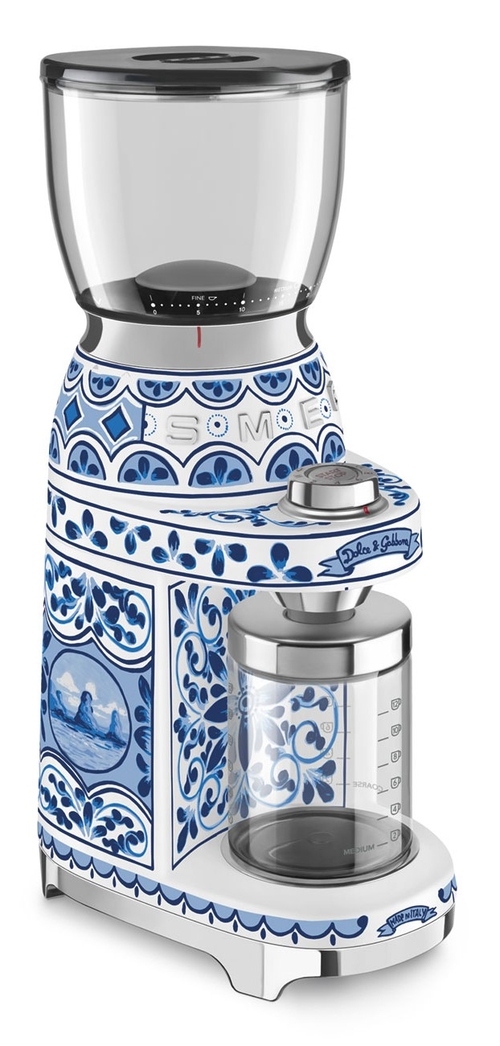 SMEG CGF01DGBEU D&G Azul - Molinillo De Café 150W