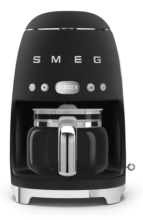 SMEG DCF02BLMEU Negro - Cafetera de Goteo 1050W