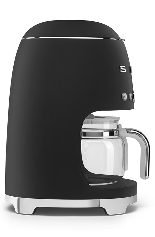 SMEG DCF02BLMEU Negro - Cafetera de Goteo 1050W