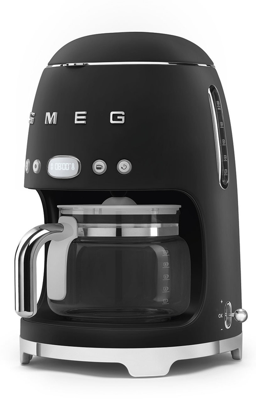 SMEG DCF02BLMEU Negro - Cafetera de Goteo 1050W