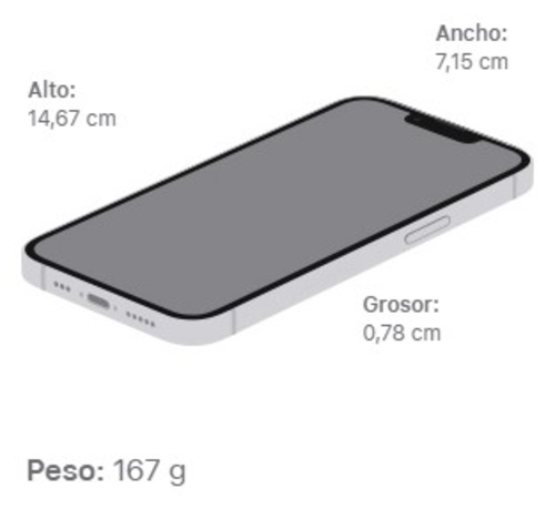 APPLE iPHONE 16E Negro 8GB 128GB - Móvil 6.1" OLED