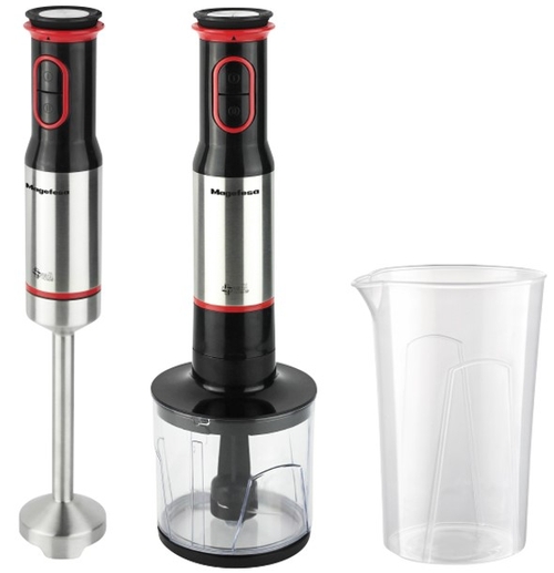 MAGEFESA KREISEL MAX MGF 4197 Negro-Rojo-INOX - Batidora de Mano 1200W